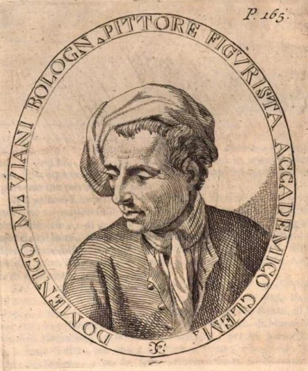 Vite de pittori Bolognesi non descritte nella Felsina pittrice - Ritratto di Domenico Maria Viani